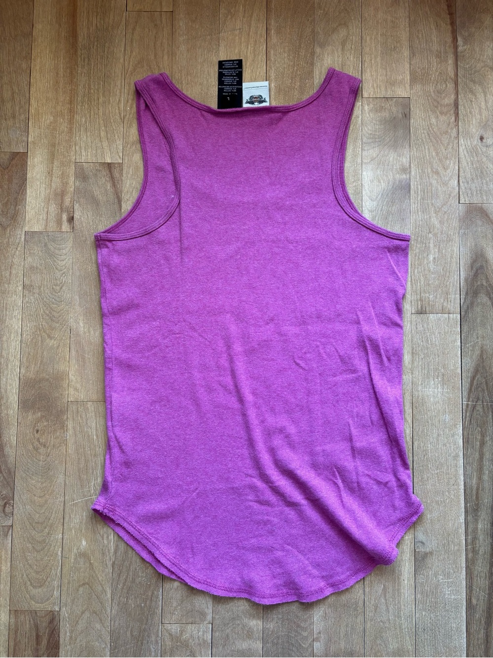 Harley-Davidson Women's Magenta Graphic Sleeveless Top - Picture 3 of 4
